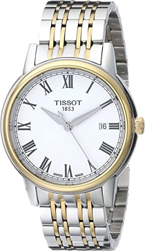 Tissot Men's T0854102201300 Carson Analog Display Swiss Quartz Two Tone Watch
