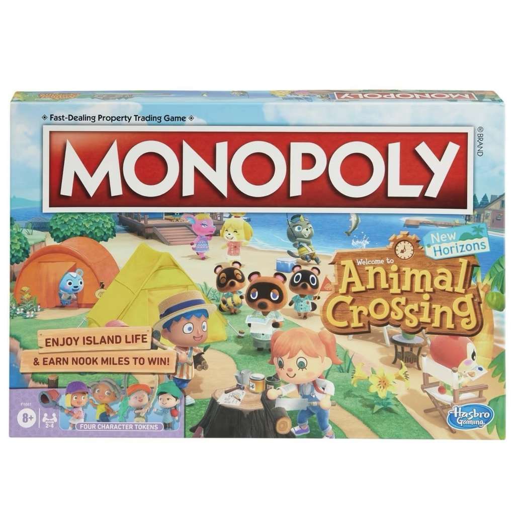Monopoly Animal Crossing New Horizons Edition Board Game -W/Code (Free C&C)