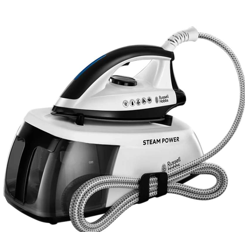 Russell Hobbs 24420 Steam Power Steam Generator iron, 2400W, 90g steam output, 1.3L water tank - online & instore - free click and collect