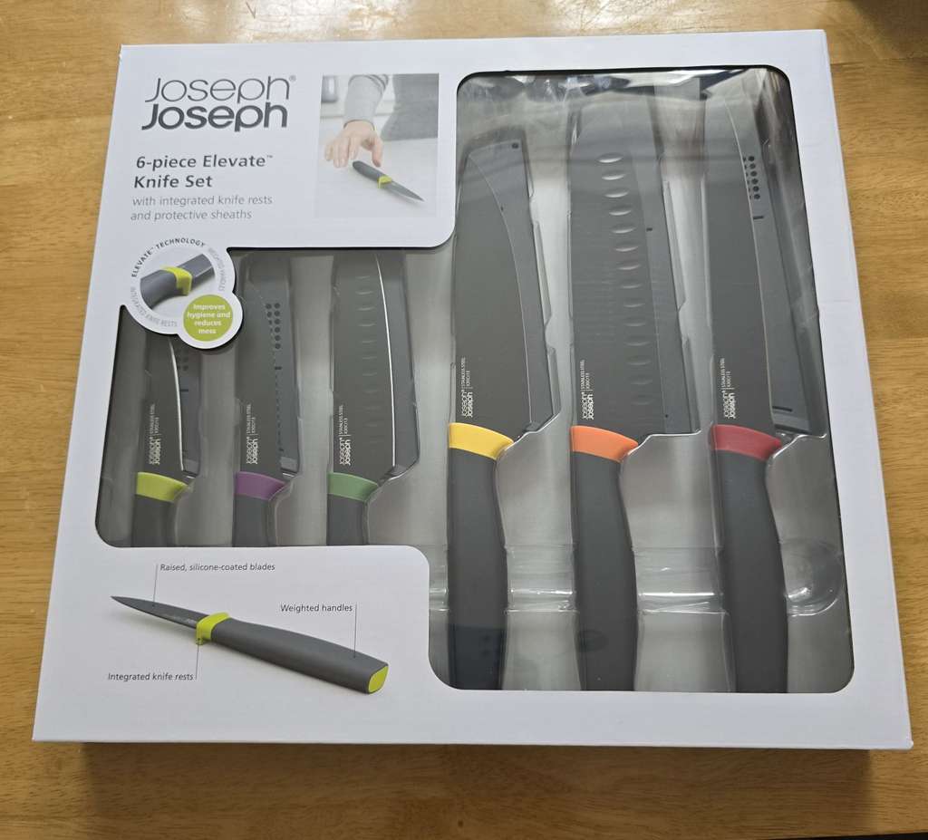 Joseph Joseph 6-piece Elevate Knife Set National Deal