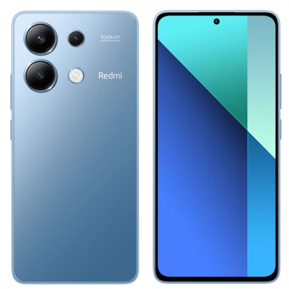 Xiaomi Redmi Note 13 4G 120Hz AMOLED Smartphone 6GB RAM 128GB Storage Ice Blue, Midnight Black, Mint Green - w/ Auto Discount & Code
