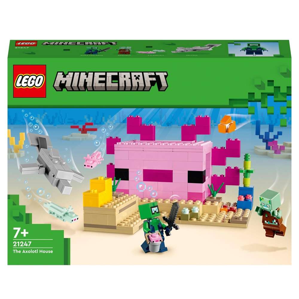 Lego Minecraft Axolotl House 21247 in Glastonbury