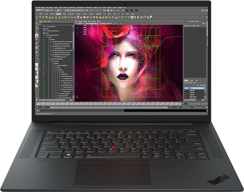 Lenovo ThinkPad P1 Laptop - 16" WQXGA IPS 500nits 165Hz i7-12800H 16GB 512GB SSD RTX A1000 GPU