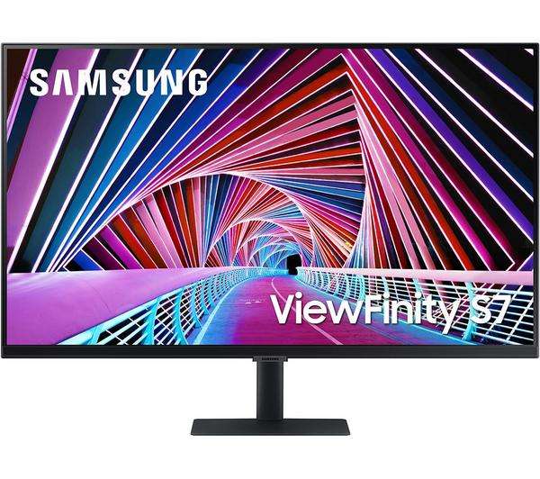 Samsung 27" 4K Ultra HD 27" 3840 x 2160 IPS LED Monitor - Black LS27A700NWPXXUK