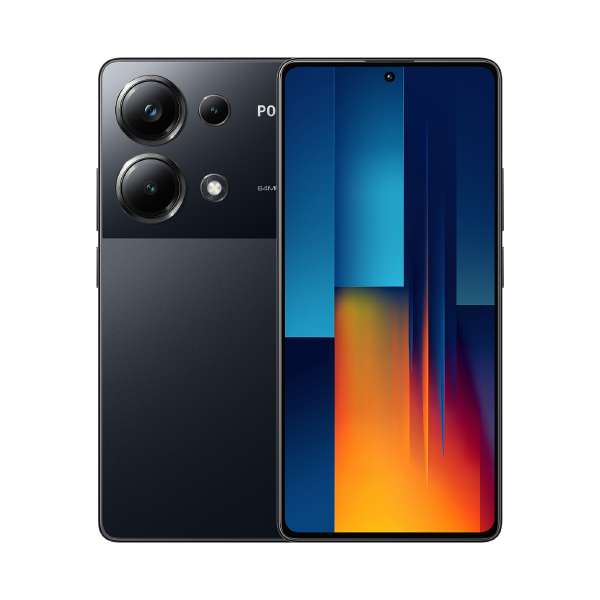 Xiaomi POCO M6 Pro Black 12 GB + 512 GB + Mi 2-in-1 USB Cable with code and auto discount