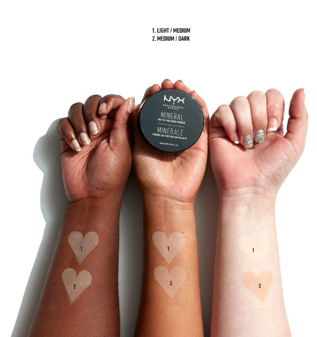 NYX Professional Makeup Mineral Matte Setting Powder, Loose Powder Setting Powder