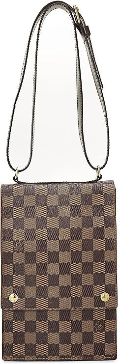 Louis Vuitton Pre-Loved Damier Ebene Portobello Travel Shoulder Bag, Brown