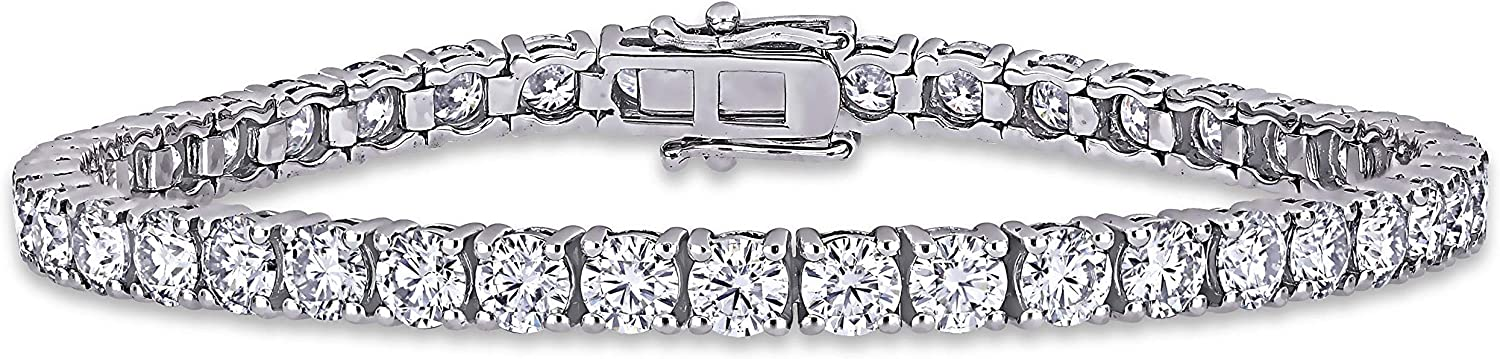 DEF VVS1 Moissonite Diamond Tennis Bracelet Men's Ladies (7,8)