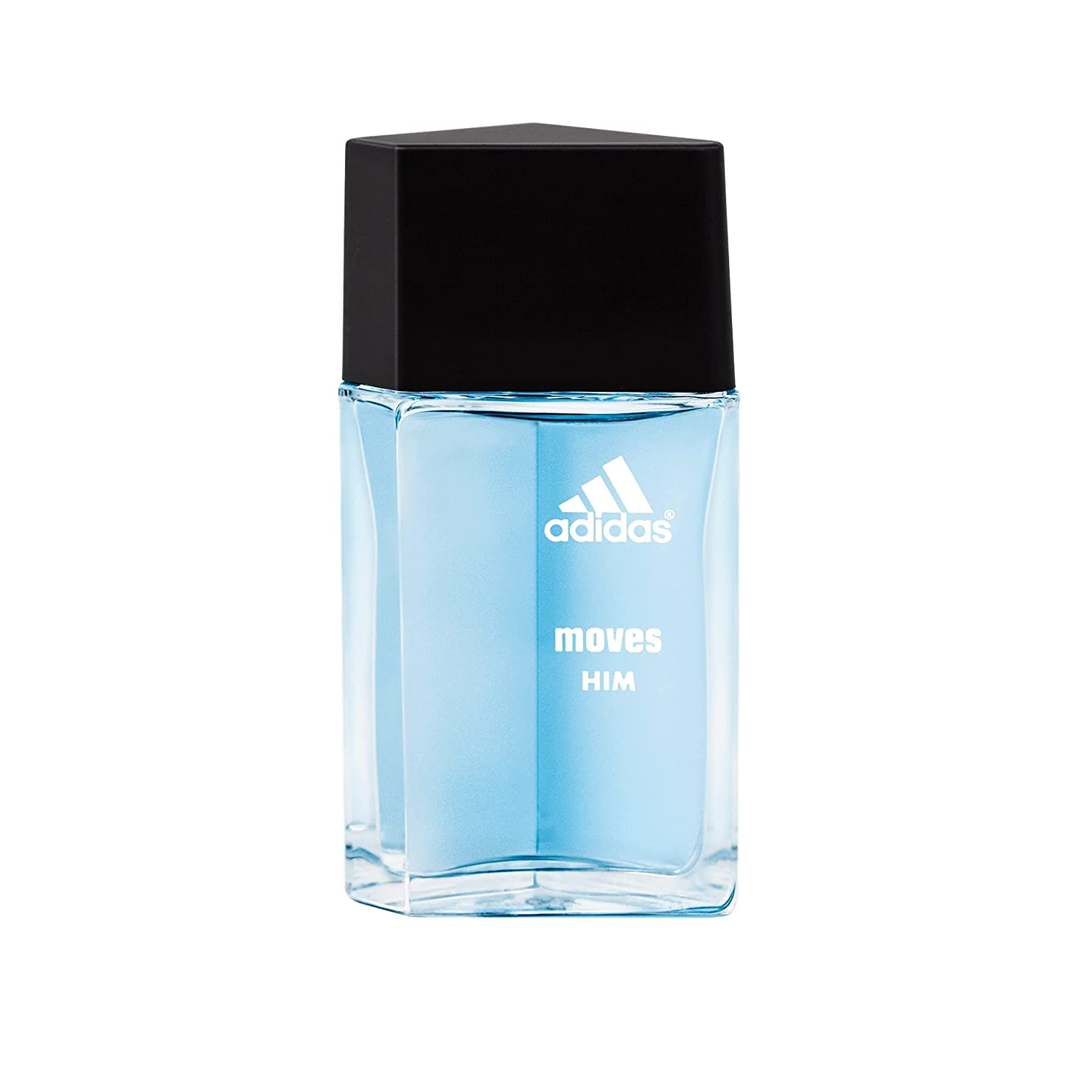 Adidas Adidas Moves for Him Eau de Toilette Spray - Fougere, Aromatic Fragrance - Fresh Notes of Grapefruit, Lavender and Black Pepper - Long Lasting Everyday Fragrance