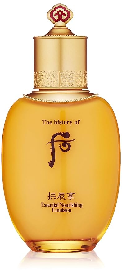 The History of Whoo Gongjinhyang Essential Nourishing Emulsion | Nourishing Emulsion for Long-lasting Moisturizing Effects and Skin Resilience Improvement | Enhance Skin Moisturizing Barrier 110ml